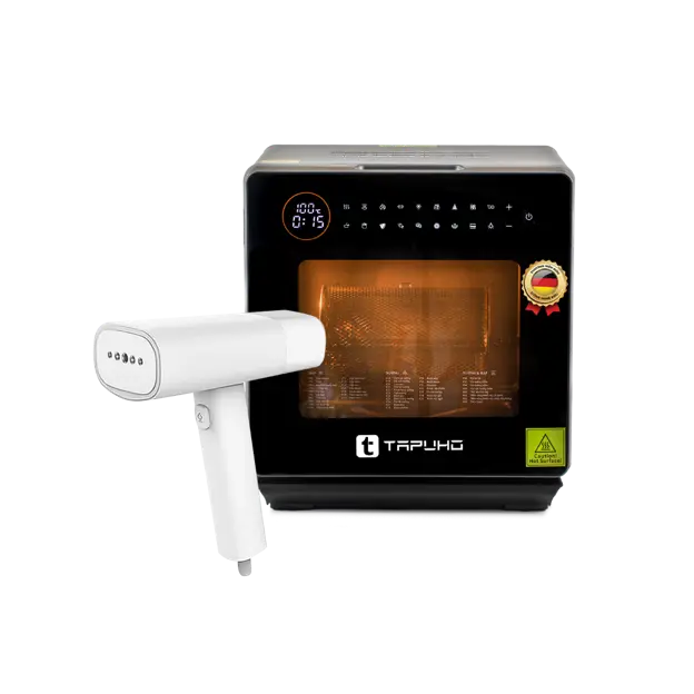 Combo Nhà Bếp Đa Năng 8: Nồi chiên hơi nước Tapuho TSF16 /Bàn ủi hơi nước Xiaomi Lofans GT-306LW 