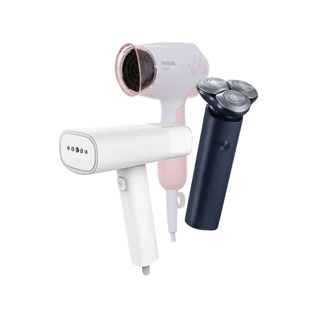 Combo Chăm sóc cá nhân 11: Máy cạo râu Xiaomi/Máy sấy tóc Philips/Bàn ủi hơi nước Xiaomi Lofans GT-306LW 