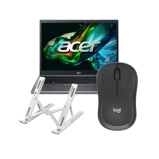 Combo Văn Phòng Tại Nhà 20: Laptop Acer Aspire 5/Giá đỡ Laptop 16IN/Chuột máy tính không dây Logitech