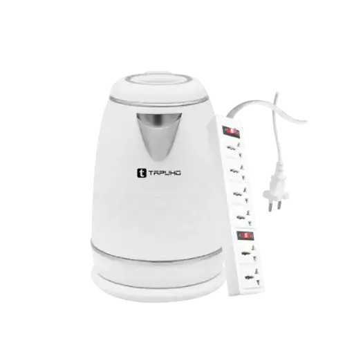 [COMBO0002] Combo Nhà Bếp Tiện Lợi: Ổ cắm Điện Quang ĐQ 003A-04 (6 lỗ 3 chấu - dây dài 2m)/Bình đun siêu tốc TSK3000  