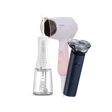 [COMBO0003] Combo Chăm sóc cá nhân 3: Máy cạo râu/Máy sấy tóc/Tăm nước thông minh