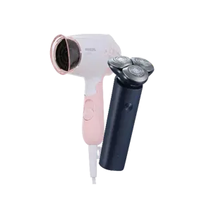 [COMBO0009] Combo Chăm Sóc Cá Nhân 9: Máy cạo râu Xiaomi Electric Shaver S101_BHR7465GL /Máy sấy tóc Philips HP8108/00 