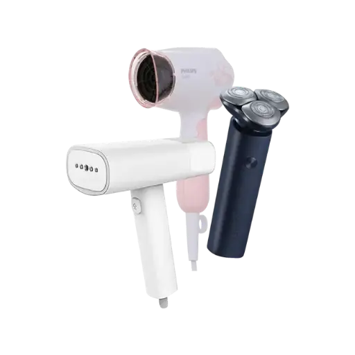 [COMBO0011] Combo Chăm sóc cá nhân 11: Máy cạo râu Xiaomi/Máy sấy tóc Philips/Bàn ủi hơi nước Xiaomi Lofans GT-306LW 